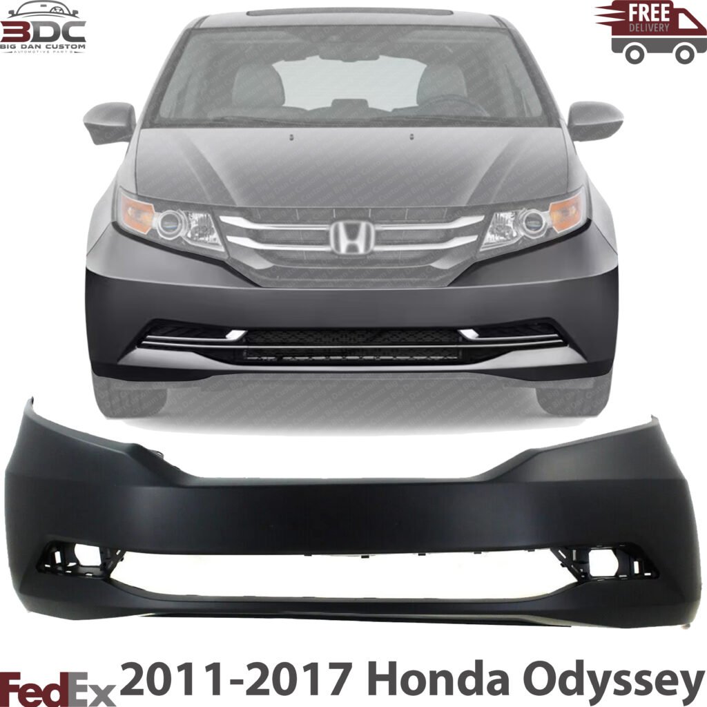 New Front Bumper Cover Primed For 2011-2017 Honda Odyssey HO1000293 ...